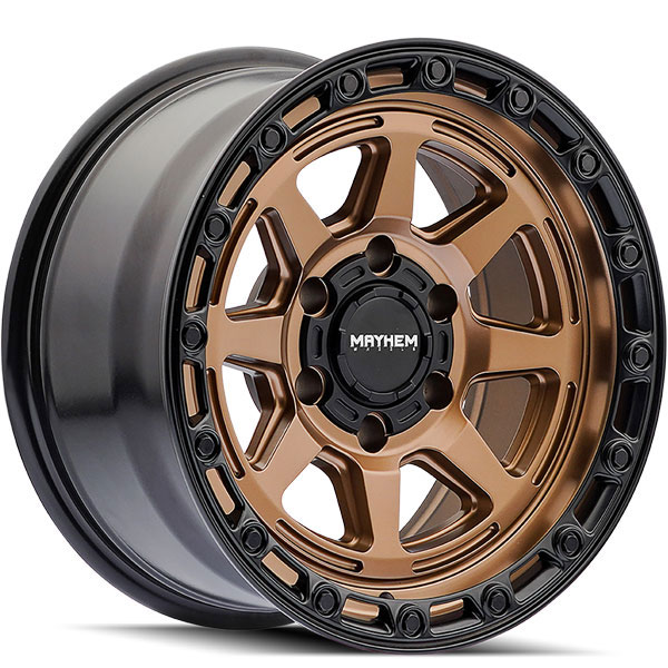 Mayhem 8306 Ridgeline Gloss Bronze with Black Lip